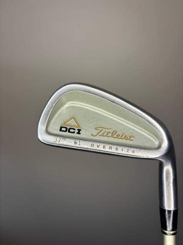Titleist DCI Gold Oversize 7-Iron TriSpec Graphite Regular Flex 37 NICE