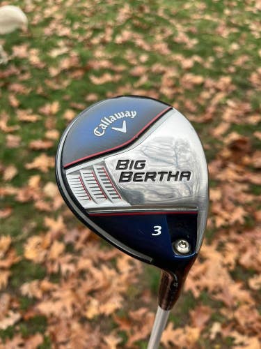 Callaway 2014 Big Bertha 3-Wood 15 Fubuki 65 Regular Flex 43 +HC NICE