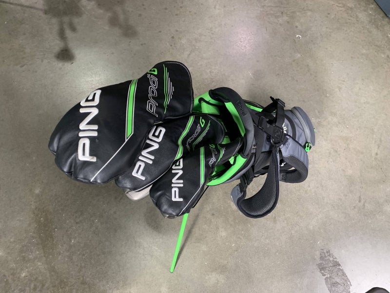 Ping Prodi G Club Set Driver 3W 4H 6-PW GW SW Putter Junior RH HC +Bag 57"-60"
