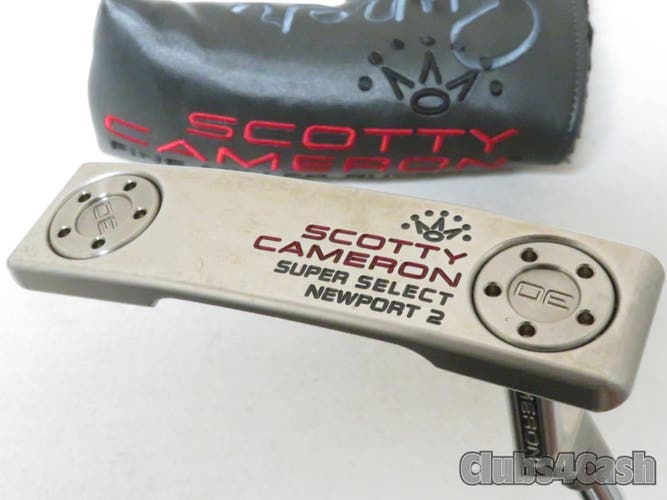 Titleist Scotty Cameron Special Select Newport 2 Putter 35" +Cover  Near MINT