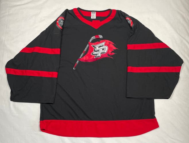 NEW South Pittsburgh Rebellion Black Game Jersey, XXXXL/4XL Goal Cut