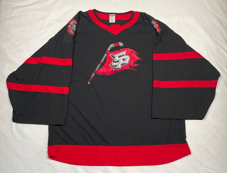 NEW South Pittsburgh Rebellion Black Game Jersey, XXXXL/4XL Goal Cut