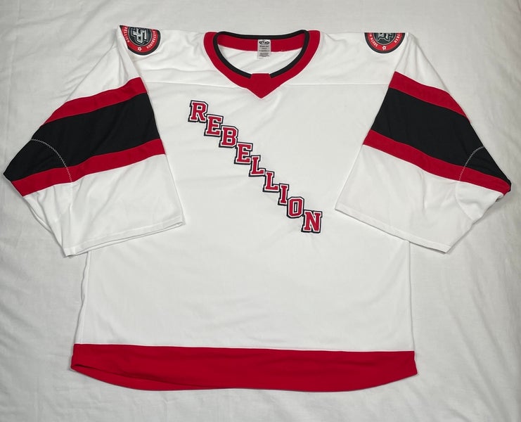 NEW South Pittsburgh Rebellion White Game Jersey, XXXXL/4XL Goal Cut