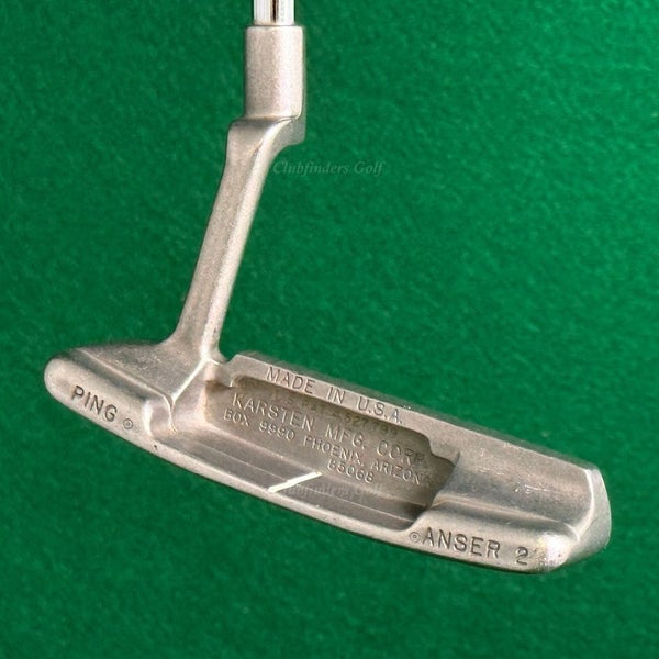 Ping Anser 2 Stainless Patented 85068 Plumbers-Neck 34.5" Putter Karsten
