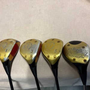 Men's Ping Woods set Right Handed Clubs (Full Set) Regular Flex 4 Pieces (Used)