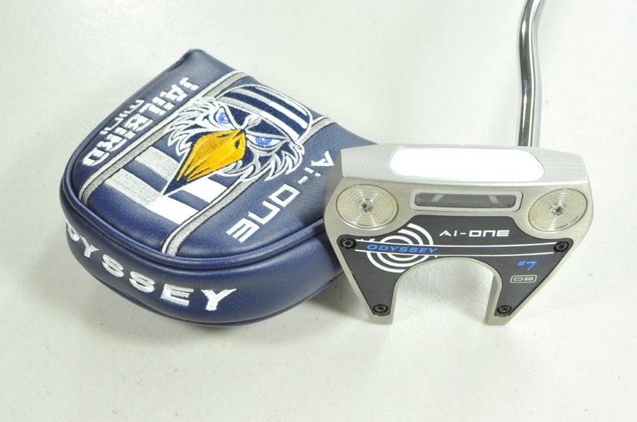 Odyssey Ai-ONE Silver #7 DB 35" Putter RH Steel with Head Cover # 206440