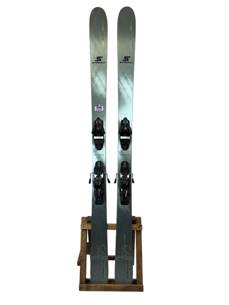188cm Stockli Stormrider 95 Skis W/ Atomic Strive 13 Bindings