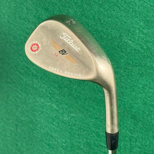 Titleist Vokey Spin Milled Nickel 54-11 54 Sand Wedge Vokey Design Wedge Flex