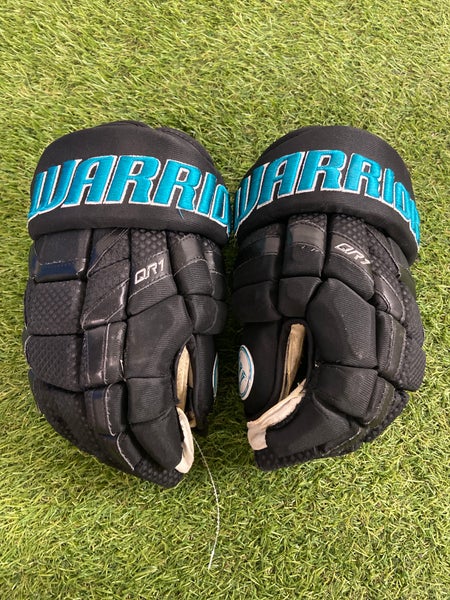Joe Pavelski San Jose Sharks Warrior Covert QR1 Gloves 14" Pro Stock (Used)