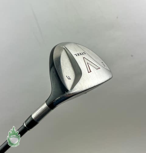 Used TaylorMade V-Steel Fairway 3 Wood 15* MAS2 Regular Flex Graphite Golf Club