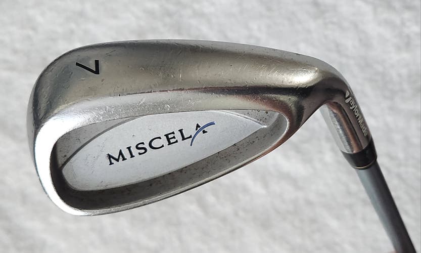 Ladie's TaylorMade Miscela Single 7 Iron RH; Graphite Shaft