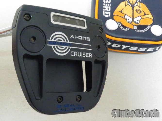 Odyssey Ai-One Cruiser 2-Ball Jailbird Putter SL140  38" +Cover .. LEFT LH  NEW