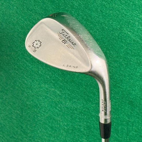Titleist Vokey SM5 Chrome 58-4L 58 Lob Wedge Vokey Design Steel Wedge Flex