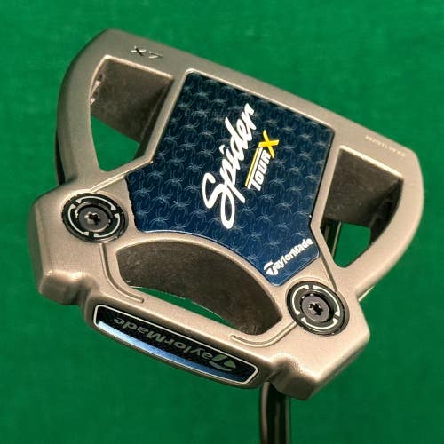 TaylorMade Spider Tour X X7 Double-Bend 34" Putter KBS w/Super Stroke & HC