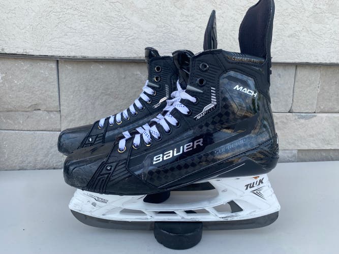 Bauer Supreme Mach Mens Pro Stock Size 10.5 Hockey Skates 65739