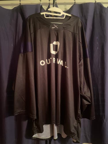 Black OutRival Sports Goalie Jeresy