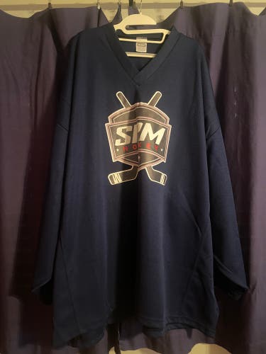 Blue SRM 4XL Goaltending Jersey