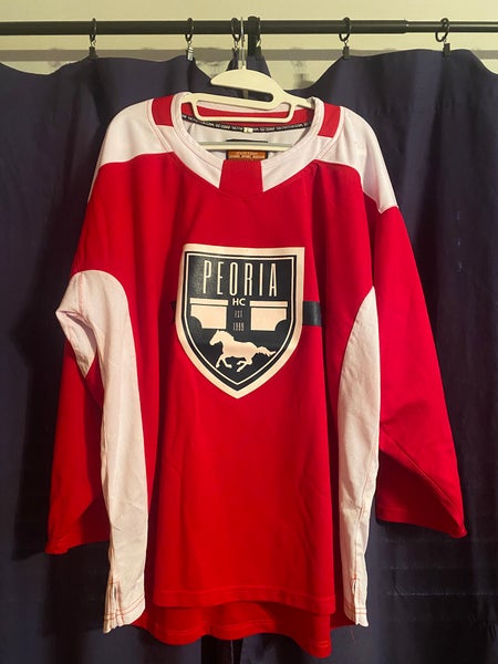 Red GetGitch Peoria HC Practice Jersey
