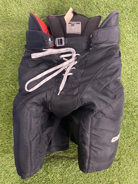 Black Senior Medium CCM HP45 Hockey Pants (Used)