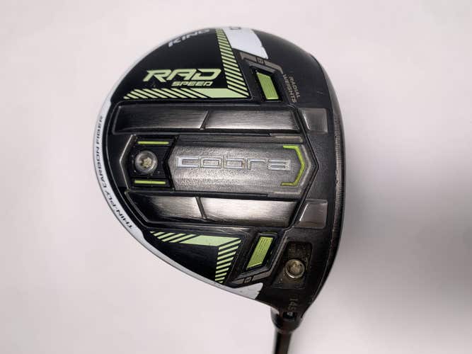 Cobra RAD Speed 3 Fairway Wood 14.5* Fujikura Motore X F3 6R Regular RH