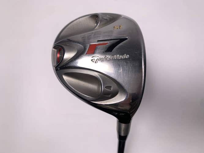 TaylorMade R7 Steel 3 Fairway Wood 15* REAX 70g Regular Graphite Mens RH