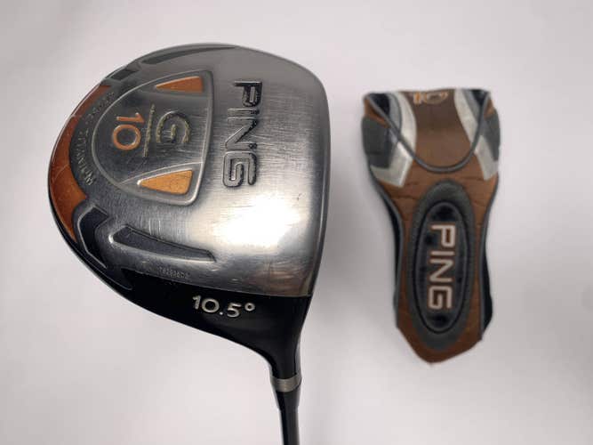 Ping G10 Driver 10.5* Grafalloy ProLaunch AXIS 60g Stiff Graphite Mens RH HC