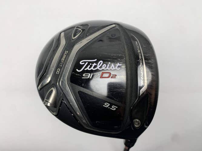 Titleist 917 D2 Driver 9.5* Mitsubishi Rayon Diamana Blue S+60x5ct 60g Stiff RH