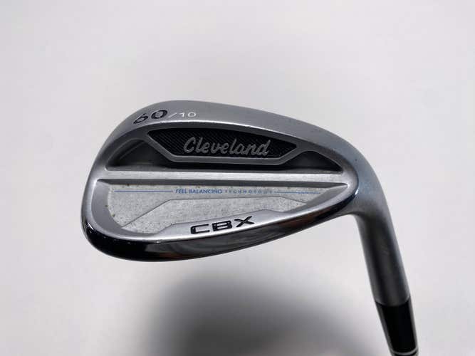 Cleveland CBX Lob Wedge LW 60* 10 Bounce DG Wedge Steel Mens RH
