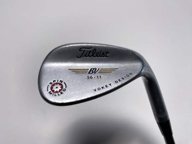 Titleist Vokey Spin Milled Chrome 2009 Sand Wedge 56* 11 Matrix Studio Mens RH