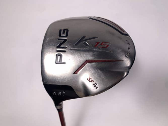 Ping K15 Driver 9.5* TFC149 Stiff Graphite Mens LH