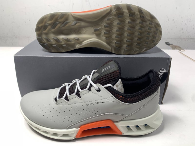 ECCO Biom C4 Waterproof Golf Shoes Grey Men's SZ 8-8.5 (130404 57719)