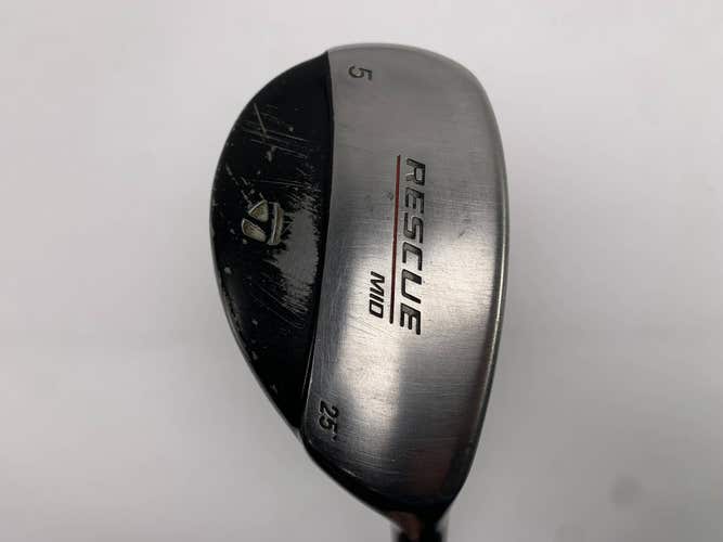 TaylorMade Rescue Mid 5 Hybrid 25* UG65 Regular Graphite Mens RH