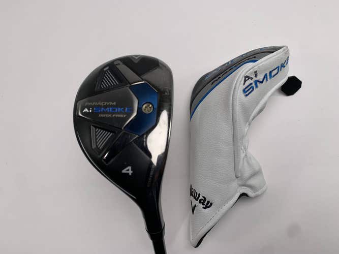 Callaway Paradym Ai Smoke Max Fast 4 Hybrid 21* Tensei Blue R2 40g Senior RH HC