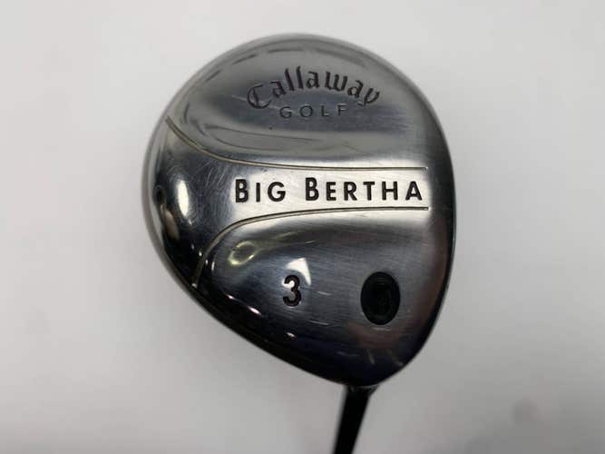 Callaway Big Bertha 2004 3 Fairway Wood 15* Big Bertha Gems 55g Ladies RH