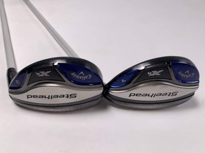 Callaway Steelhead XR 3 & 4 Hybrid Set 19* 22* Rogue 95 MSI 2.8 85g Stiff RH