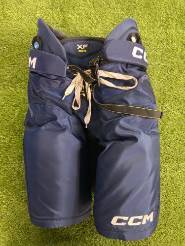 Blue Senior Large CCM Tacks XF Pro Hockey Pants (Used)