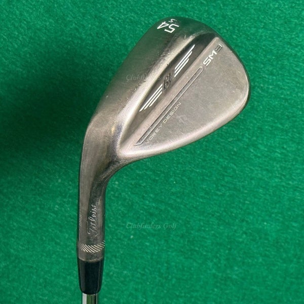 LH Titleist Vokey SM9 Brushed 54-10S 54 Sand Wedge Vokey Design Wedge Flex