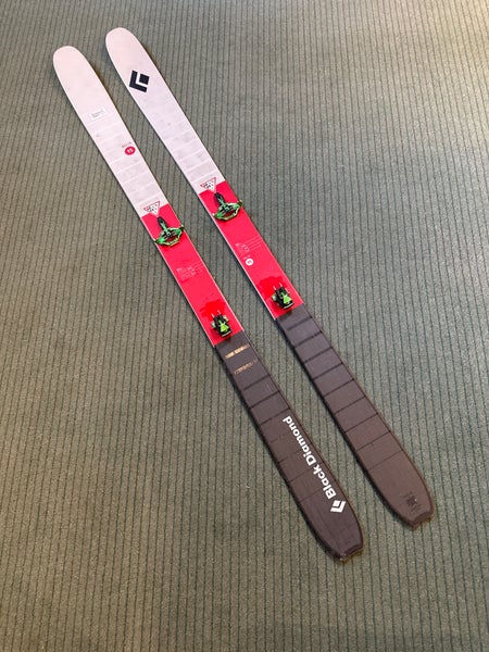 Black Diamond Helio 95 183 cm Alpine Touring Skis With Dynafit Superlite 12 AT Bindings