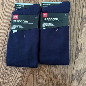 Blue Adult Unisex Medium Under Armour Socks (New)