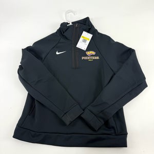 New Black Nike Womens UWSP Pointers Quarter Zip | Womens S | E277