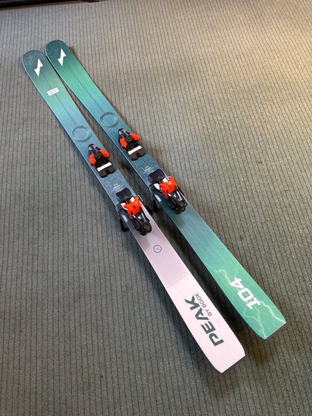 Men's 2024 Peak By Bode 104 178 cm All Mountain Skis With Salomon Strive 14 MN Bindings