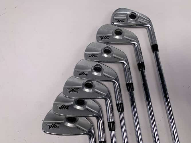 PXG 0317 ST Milled Blades Chrome Iron Set 4-PW True Temper DG X100 X-Stiff RH