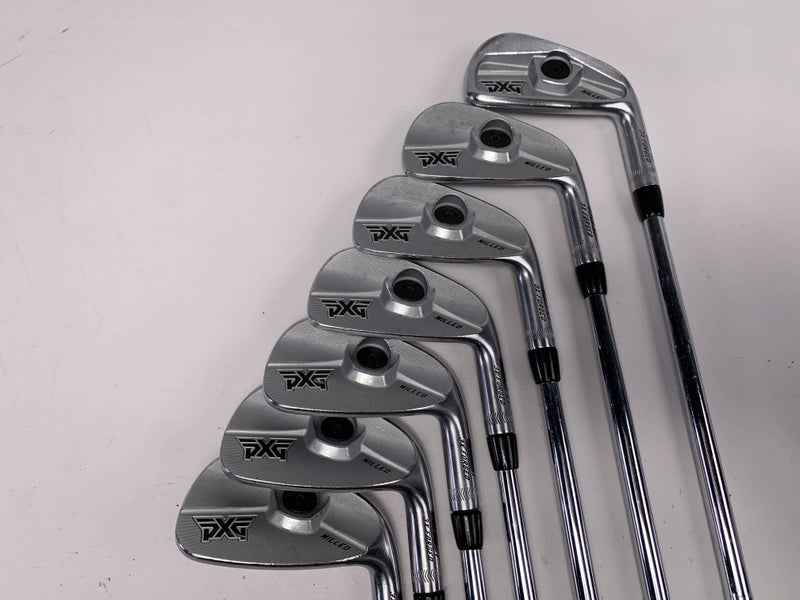PXG 0317 ST Milled Blades Chrome Iron Set 4-PW True Temper DG X100 X-Stiff RH