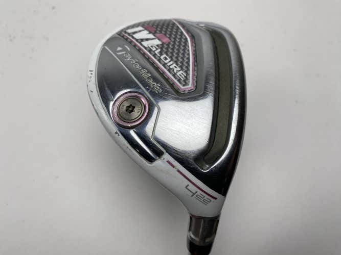 Taylormade M Gloire 4 Hybrid 22* Fujikura Speeder Evolution Ladies Graphite RH