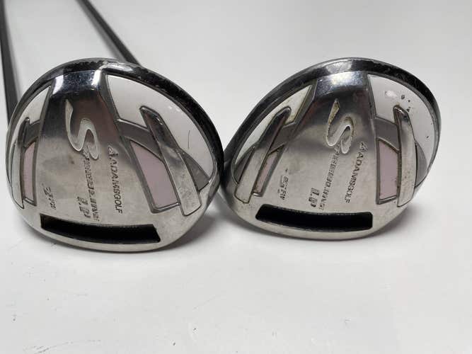 Adams Speedline LP 3 & 5 Fairway Wood Set 15* 18* Grafalloy Speedline Ladies RH