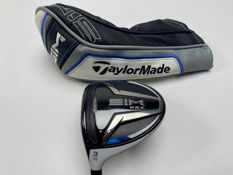 TaylorMade SIM MAX 3 Fairway Wood 15* Ventus Blue 7-X Velocore XStiff LH HC