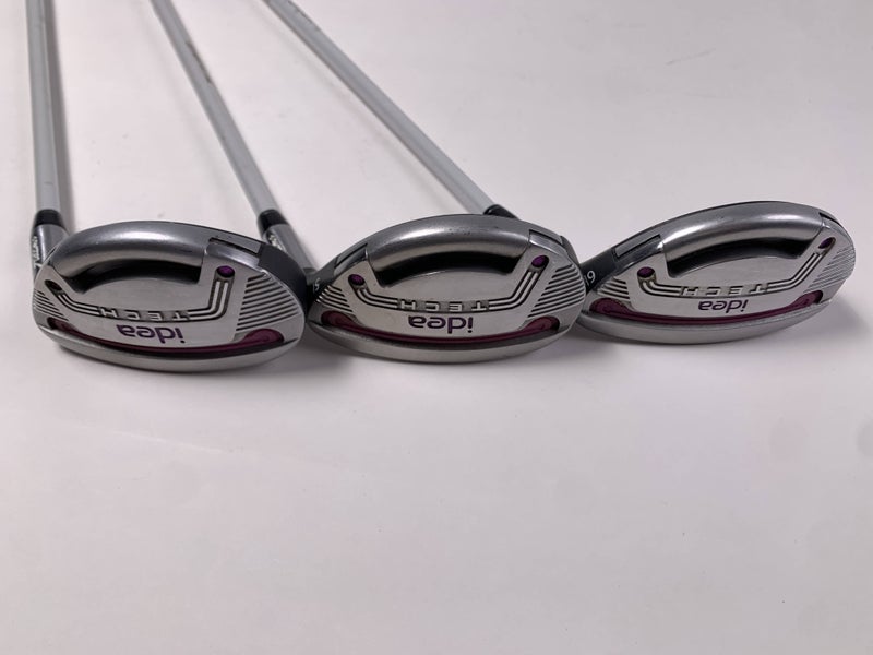 Adams Idea Tech 2015 Womens Hybrid Iron Set 4H-6H 7-PW+GW+SW z50HY 50g Ladies RH