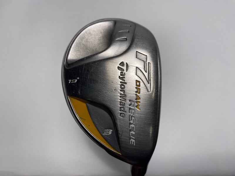 TaylorMade R7 Draw 3 Hybrid 19* REAX 55g Regular Graphite Mens RH