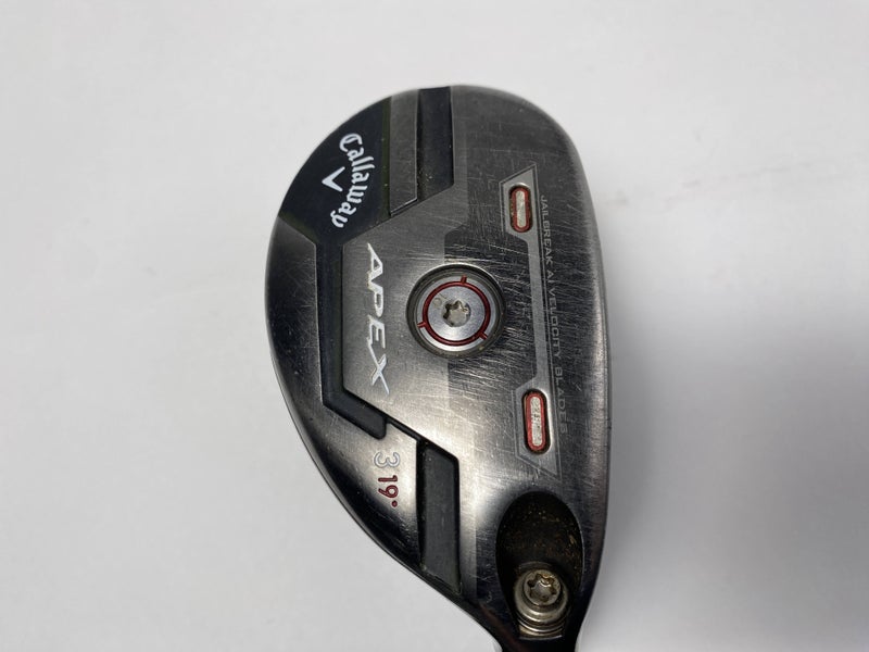 Callaway Apex 21 3 Hybrid 19* UST Mamiya Recoil Dart F4 75g Stiff RH