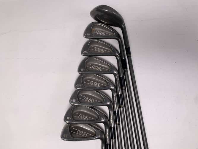 Wilson Ultra 45 Wood Iron Set 3-PW+SW Ultralite Ladies Graphite Womens RH